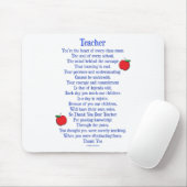 Lehrerin Mousepad (Mit Mouse)