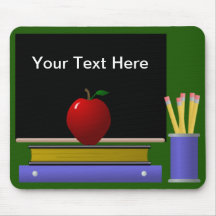 Lehrerin Mousepad-Vorlage