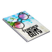 Lehrerin Notizblock (Rechte Seite)