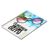 Lehrerin Notizblock (Linke Seite)