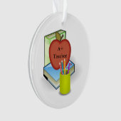 Lehrerin Ornament (Vorderseite)