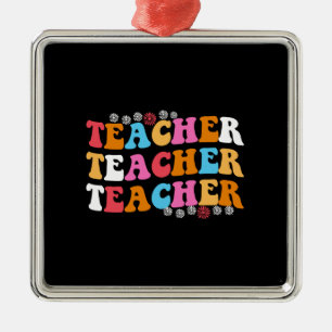 Lehrerin Ornament Aus Metall