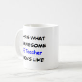 Lehrerin, phantastisch kaffeetasse (Vorderseite Links)