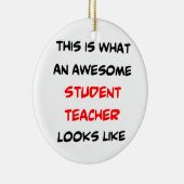 Lehrerin, phantastisch keramik ornament (Rechts)