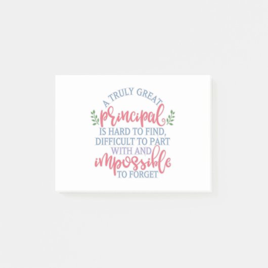 Lehrerin Post-it Klebezettel (Vorderseite)