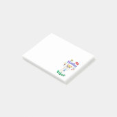 Lehrerin Post-it Klebezettel (angewinkelt)