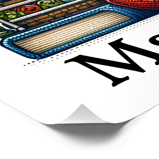 Lehrerin Poster (Ecke)