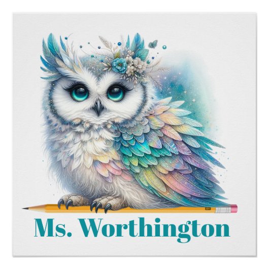 Lehrerin Poster (Vorderseite)