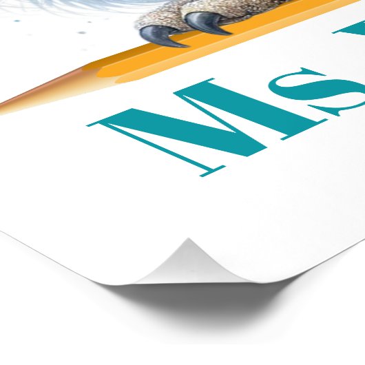 Lehrerin Poster (Ecke)