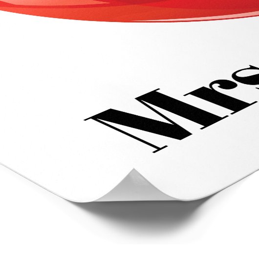 Lehrerin Poster (Ecke)