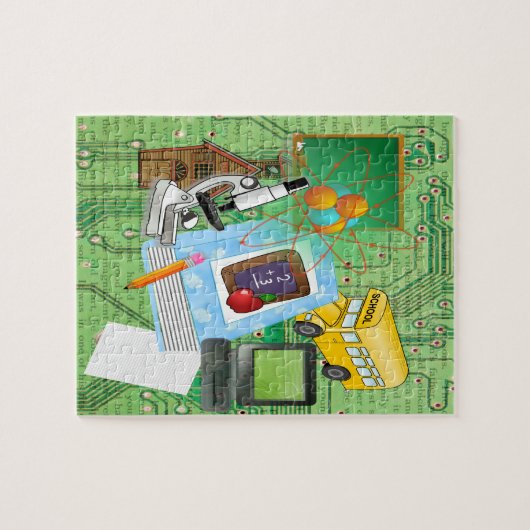 Lehrerin Puzzle (Horizontal)