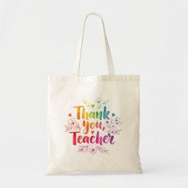 Lehrerin Rainbow Vielen Dank Tote Bag Tragetasche