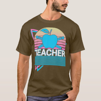 Lehrerin Retro Geschenk T-Shirt