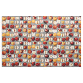 Lehrerin Rote Goldene Äpfel Stoff (Yard (91,4 cm))