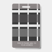 Lehrerin Schulbildung Mama Floral Ausweis (Rückseite)