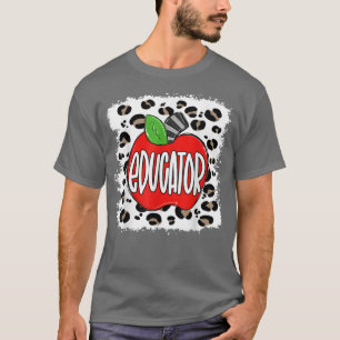 Lehrerin Schüler Apple glücklich ersten letzten 10 T-Shirt