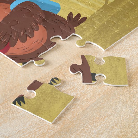 Lehrerin - Schüssel und Student Puzzle (Seite)