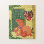 Lehrerin - Schüssel und Student Puzzle (Vertikal)