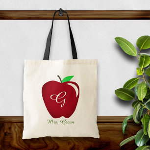 Lehrerin Shiny Apple Tragetasche