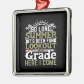 Lehrerin so lange Sommer Ornament Aus Metall (Links)