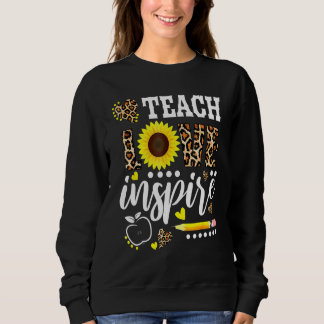 Lehrerin Sonnenblumen-Aufwertung der Lehrerin Lieb Sweatshirt