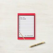 Lehrerin Student Papier Klasse Lose Leaf Papier Post-it Klebezettel (Auf Schreibtisch)