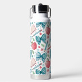 Lehrerin/ Studentin Kokette Girly Trinkflasche (Vorderseite)