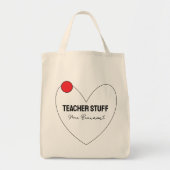Lehrerin Stuff Lehrer Name Lehrerin Wertschätzung Tragetasche (Vorne)