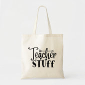 Lehrerin Stuff Tote Bag Tragetasche (Vorne)