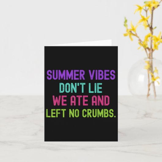 Lehrerin Summer Vibes Dont Lie Wir ate und Verließ Karte (Gelbe Blume)