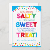 Lehrerin Sweet Leckerei Tag, Lehrerin Wertschätzun Einladung (Vorne/Hinten)