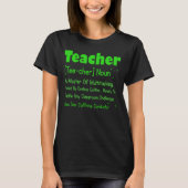 Lehrerin T-Shirt (Vorderseite)