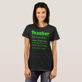 Lehrerin T-Shirt (Vorne ganz)