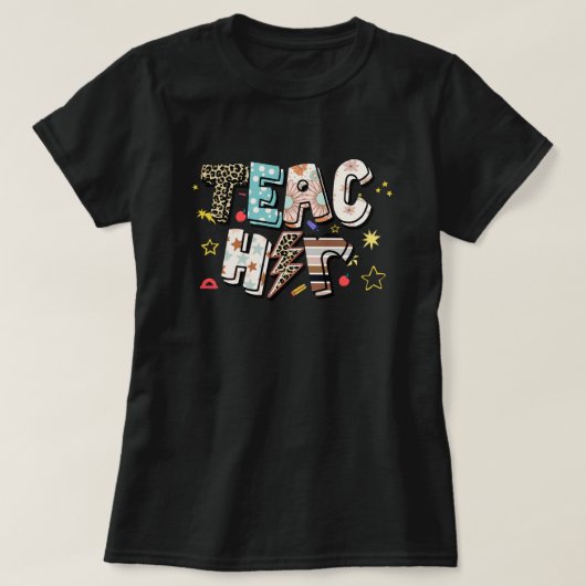 Lehrerin T-Shirt (Design vorne)