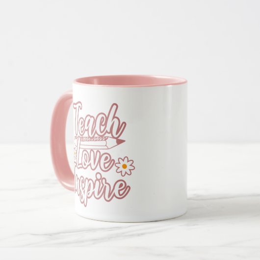 Lehrerin Tasse (Vorderseite Links)