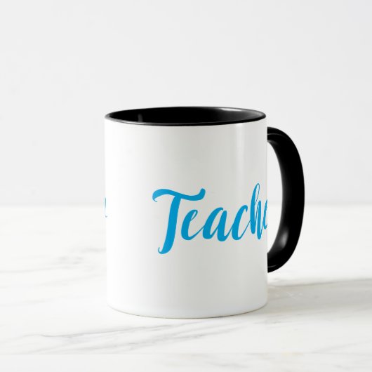 Lehrerin Tasse (VorderseiteRechts)