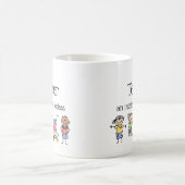 Lehrerin und intellektuelle Badass Inspiration Zit Kaffeetasse (Mittel)