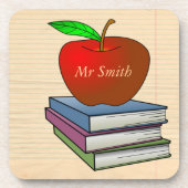 Lehrerin Untersetzer (Vorderseite)