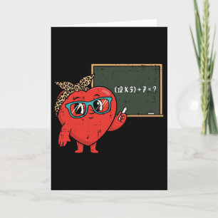 Lehrerin Valentinstag 6 7 Mathe-Gleichung 67 Meme  Karte