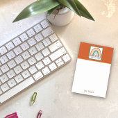 Lehrerin Vibes Rainbow Pencil Custom Post-it Klebezettel