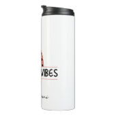 Lehrerin Vibes Thermosbecher (Nach rechts gedreht)