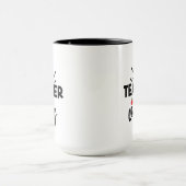 Lehrerin Vibes Wordart Tasse (Zentrum)