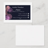 Lehrerin Visitenkarte (Vorne/Hinten)