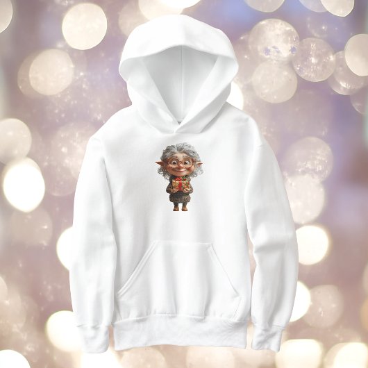 Lehrerin Weihnachts Elf Girl's Hoodie