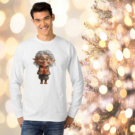 Lehrerin Weihnachts Elf Männer T-Shirt