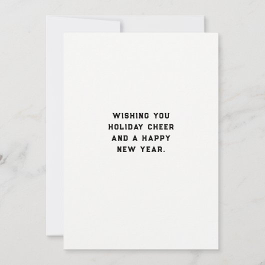 Lehrerin Weihnachtsfeiertag Dankeskarte (Rückseite)