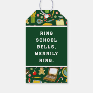 Lehrerin Weihnachtsfeiertag Geschenkanhänger