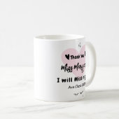 Lehrerin Wertschätzung Danke Schule Custom Kaffeetasse (VorderseiteRechts)