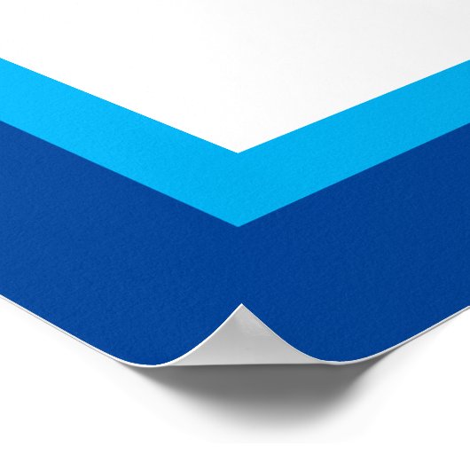 Lehrerin Wertschätzung Woche Farbiger roter Apfel Poster (Ecke)