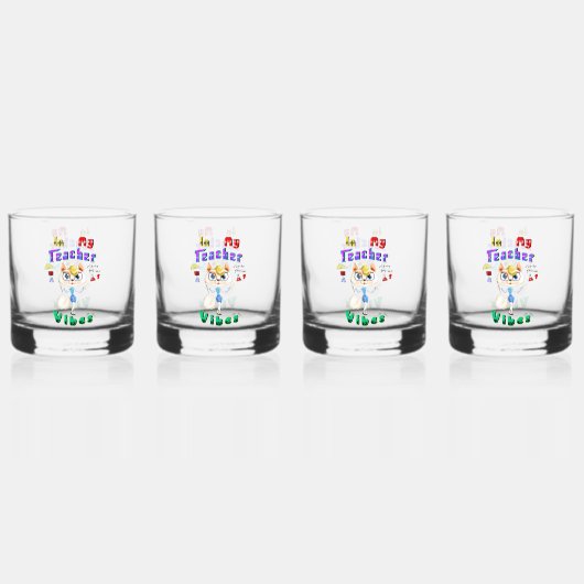 Lehrerin Whiskyglas (Vorderseite)
